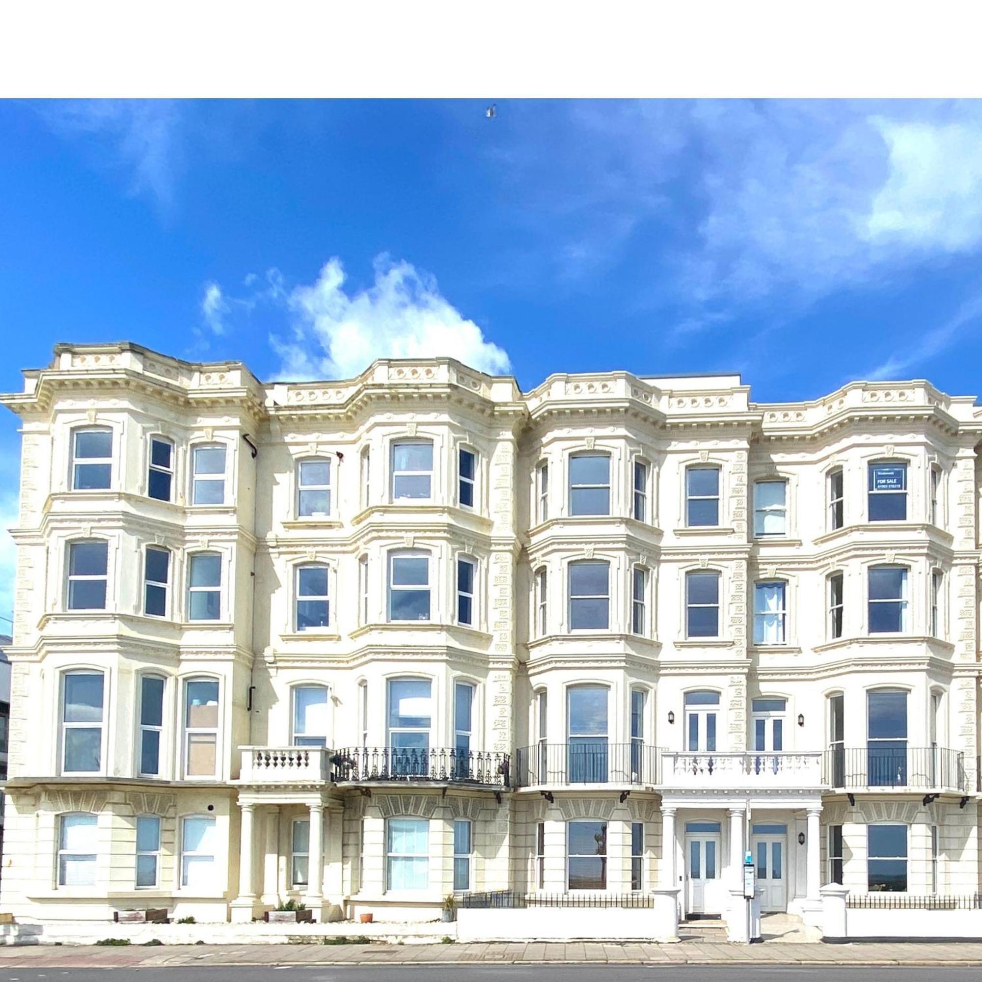 Stunning 2 Bed Apartment Sea Views And Parking Worthing Kültér fotó