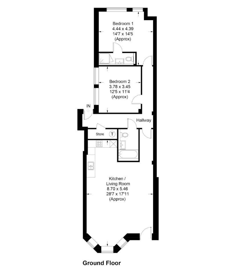 Stunning 2 Bed Apartment Sea Views And Parking Worthing Kültér fotó